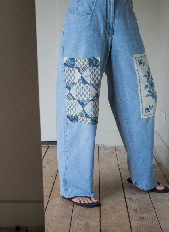 The Patched Wideleg denim - Size S up to L - Image 2