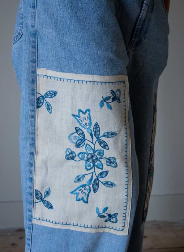 The Patched Wideleg denim - Size S up to L - Image 14