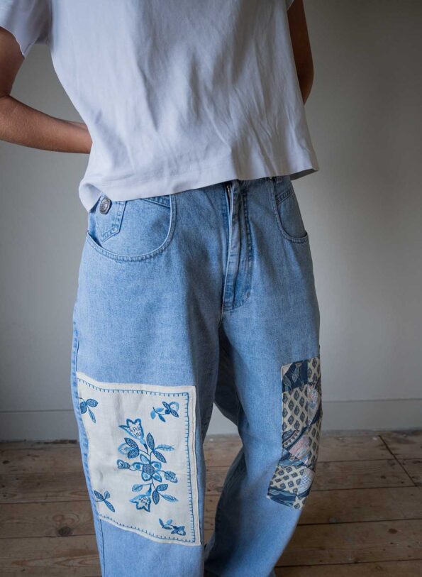 The Patched Wideleg denim - Size S up to L - Image 16