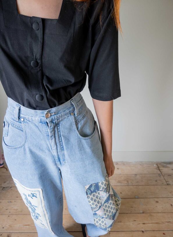 The Patched Wideleg denim - Size S up to L - Image 19