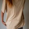 The simple beige oversized tee - Size up to XL - Image 5