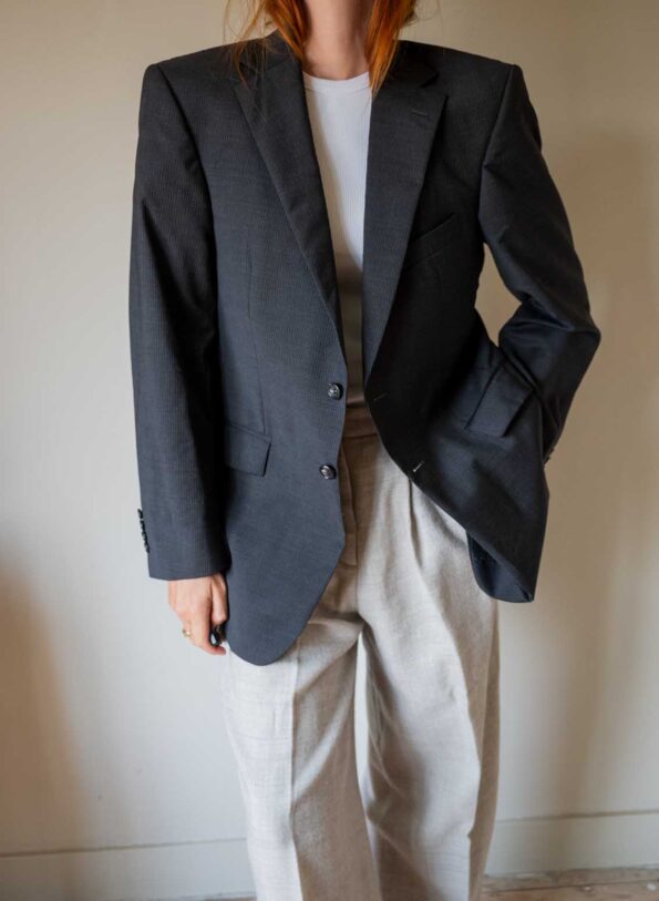 The classic STRELLSON 100% woolen blazer - Size up to 38 - Image 4
