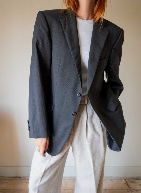 The classic STRELLSON 100% woolen blazer - Size up to 38 - Image 6