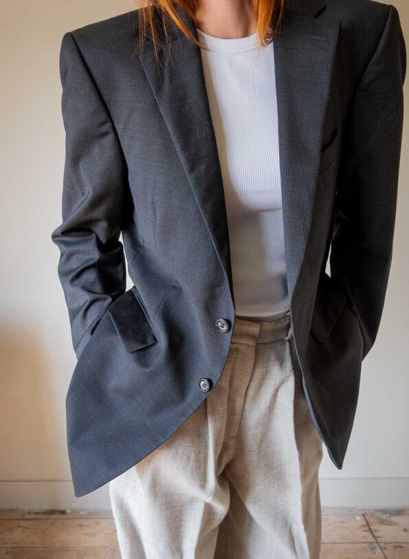 The classic STRELLSON 100% woolen blazer - Size up to 38 - Image 2