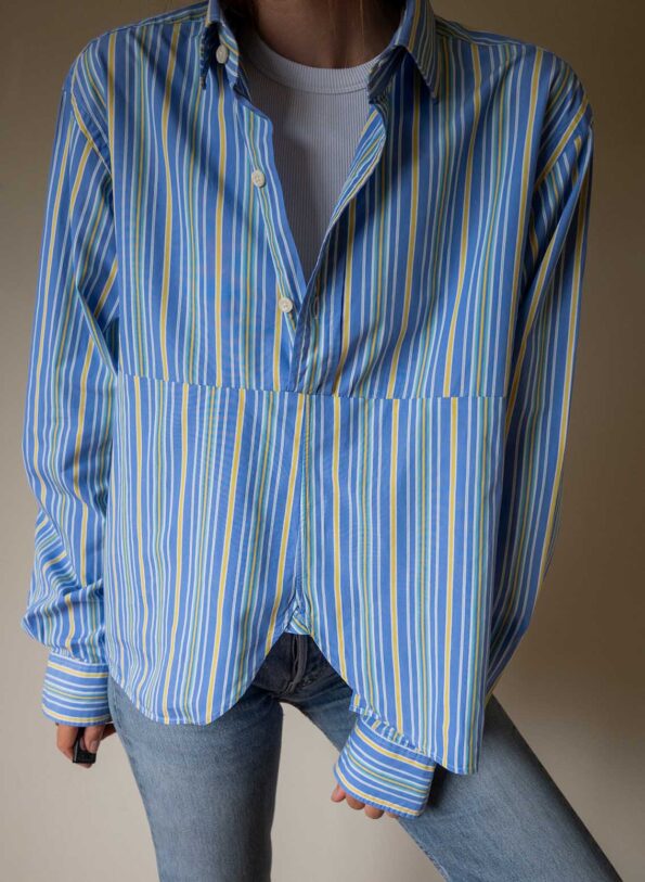 Andpause Upcycled: The reworked RALPH LAUREN shirt - Size up to 42 - Image 2