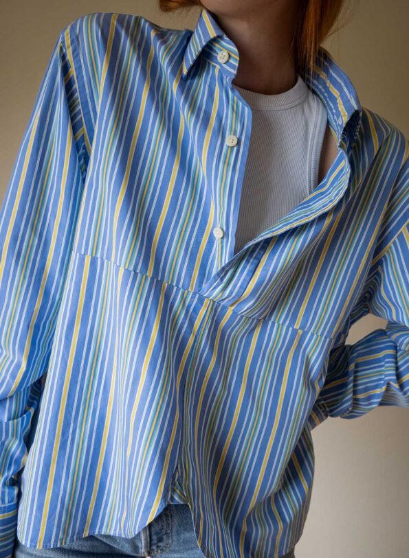 Andpause Upcycled: The reworked RALPH LAUREN shirt - Size up to 42