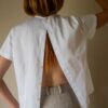 The embroidered 1950’s cotton blouse - Size up to 38 - Image 2