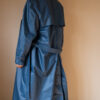 The denim blue coated cotton trenchcoat - Size up to L - Image 5