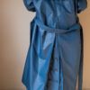 The denim blue coated cotton trenchcoat - Size up to L - Image 6