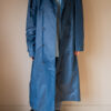 The denim blue coated cotton trenchcoat - Size up to L - Image 7