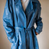 The denim blue coated cotton trenchcoat - Size up to L - Image 12