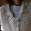The scallop crochet cardigan in wool - Size up to 40 - Image 6