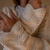The scallop crochet cardigan in wool - Size up to 40 - Image 8