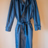 The denim blue coated cotton trenchcoat - Size up to L - Image 16