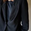 The detailed collar blazer - Size up to 40 - Image 4