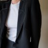 The detailed collar blazer - Size up to 40