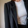 The detailed collar blazer - Size up to 40 - Image 5