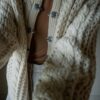 The metal detailed aran cardigan - Size up to 42 - Image 12