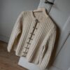 The metal detailed aran cardigan - Size up to 42 - Image 4