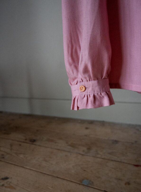The ruffle blouse in pink - Size up to 36 - Image 4