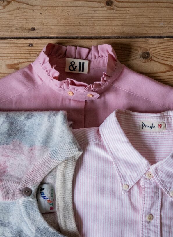 The ruffle blouse in pink - Size up to 36 - Image 12