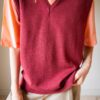 The burgundy Spencer in 100% wool - Size up to 40 - Image 3