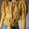 The 100% wool hand knit trachten cardigan - Size up to 36 - Image 3