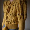 The 100% wool hand knit trachten cardigan - Size up to 36 - Image 4
