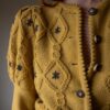 The 100% wool hand knit trachten cardigan - Size up to 36