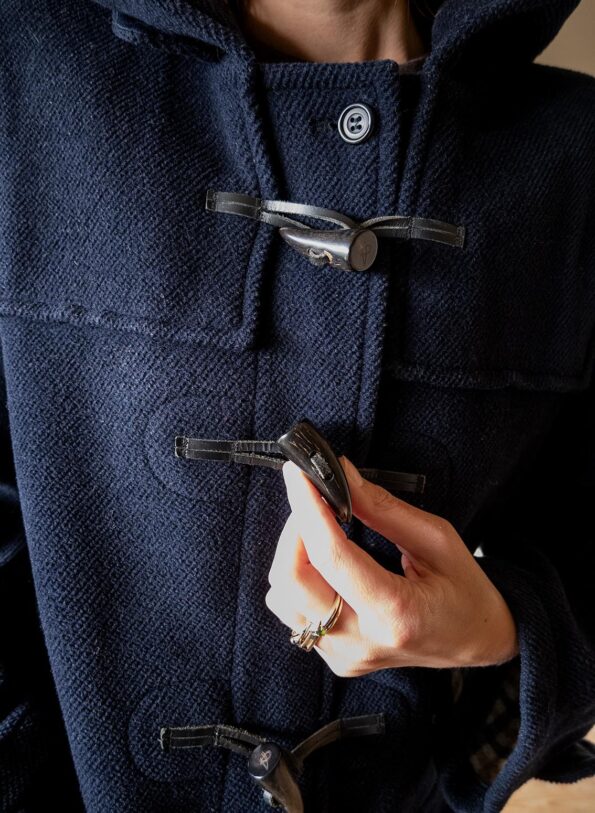 The classic AQUASCUTUM duffle coat - Size up to 38 - Image 5