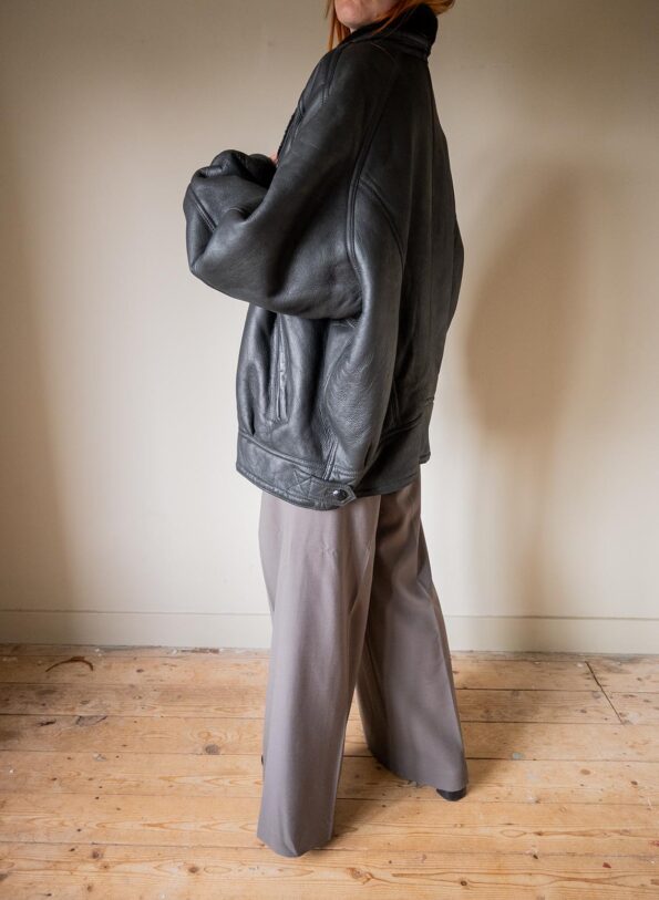 The Black shearling coat - Size up to 42 - Image 13