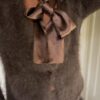 The deep brown Angora wool cardigan - Size up to 38 - Image 6