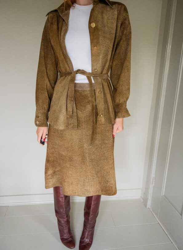 The suede speckled set - Size 36
