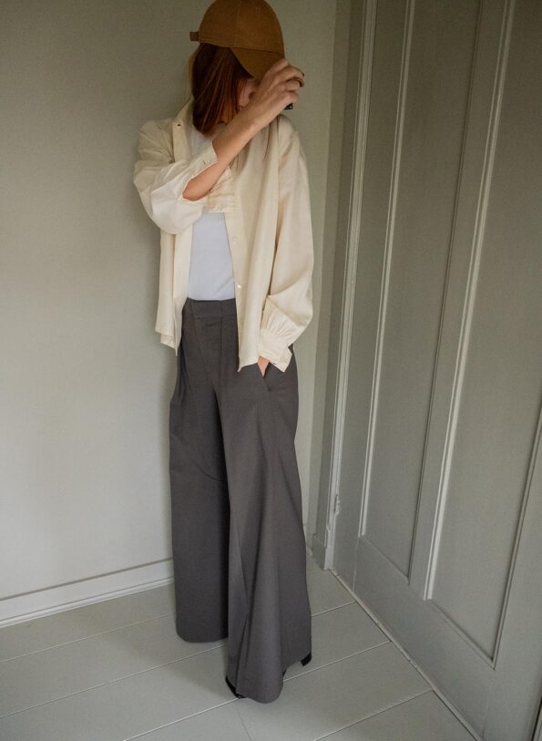 The perfect 100% silk slub blouse - size up to 38 - Image 2