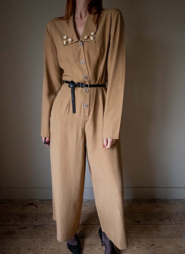 The rose applique jumpsuit - Size up to 38 - Image 2