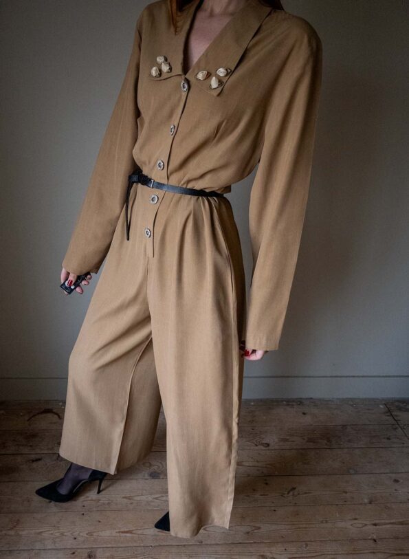 The rose applique jumpsuit - Size up to 38 - Image 9