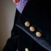 The black velour cropped blazer - Size up to 42 - Image 2