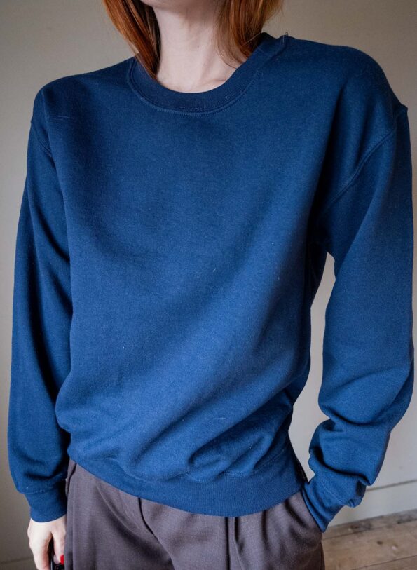 The navy blue sweat - Size up to 38 - Image 2