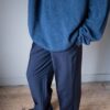 The navy blue tailored pant - Size up to XS - Image 2