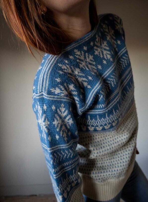 The nordic double knit in 100% wool - Size up to 36 - Image 2