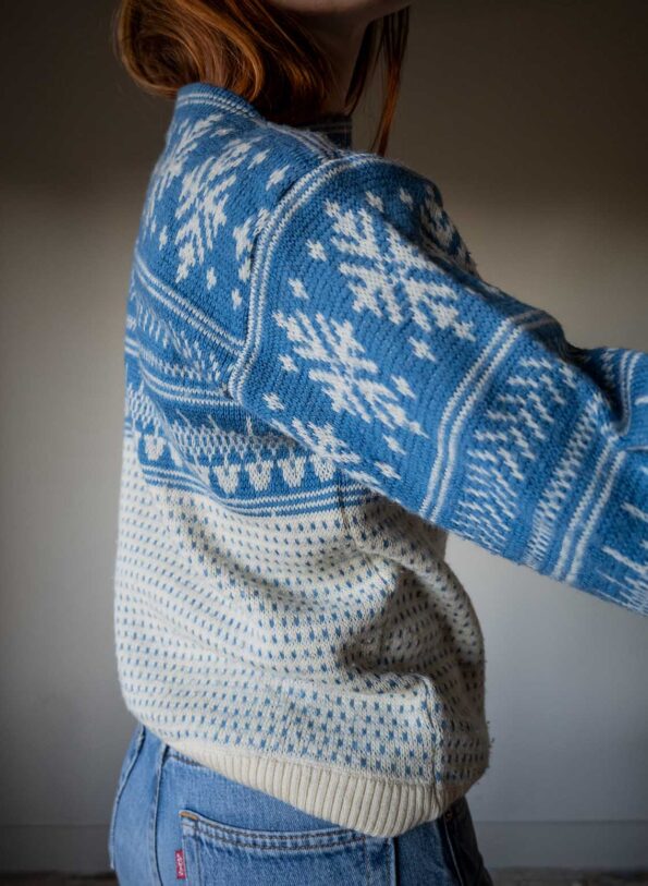 The nordic double knit in 100% wool - Size up to 36 - Image 5
