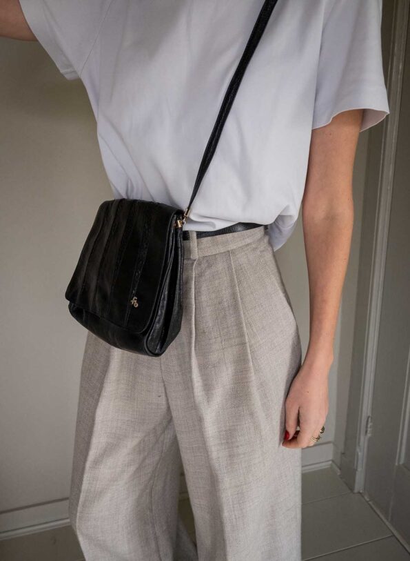 The structured leather bag - Image 3