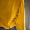 The ochre yellow 100% silk detailed blouse - size up to 38 - Image 4