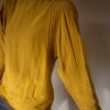 The ochre yellow 100% silk detailed blouse - size up to 38 - Image 8