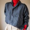 The perfect basic 100% silk black blouse - Size 42