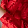 The diamond weave 100% silk blouse - Size up to 38 - Image 4
