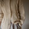 The hand knit long aran like cable cardigan - Size up to 40 - Image 12
