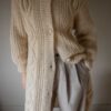 The hand knit long aran like cable cardigan - Size up to 40 - Image 2