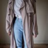 The light taupe trench - Size up to 42 - Image 7