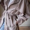The light taupe trench - Size up to 42 - Image 5